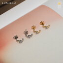 ピアス《ツイストラインストーンピアス》全2色 ピアス 金属アレルギー ニッケルフリー レディース ゴールド シルバー ストーン ツイスト ニュアンス キラキラ フェミニン ガーリー エレガント 大人可愛い 軽量 プレゼント プチギフト 上品 メール便可//3//