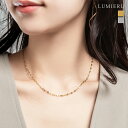 《ステンレス製 ペタルチェーンネックレス》ペタルチェーン シンプルデザインステンレス製ネックレス ステンレス製 ピアス 金属アレルギー つけっぱなし サージカルステンレス レディース ペタルチェーン シンプル ゴールド シルバー メール便可//3//