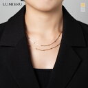 ネックレス《2連ボールチェーンネックレス 全2色》 ネックレス 金属アレルギー ニッケルフリー レディース ゴールド シルバー ステーション ボール エレガント フェミニン ガーリー カジュアル 大人可愛い 重ね付け 軽量 華奢 プレゼント プチギフト メール便可//3//