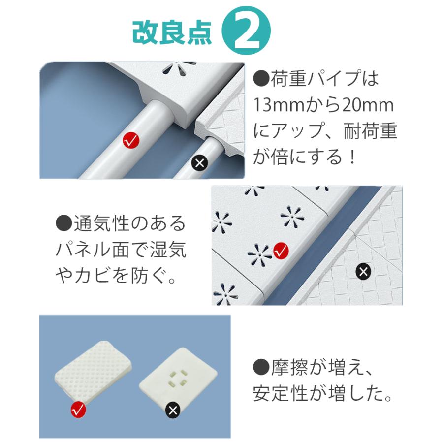 2点セット 突っ張りラック つっぱり棚 つっぱりだな 突っ張り棚 ツッパリ棚 収納 伸縮棚 取付簡単 一人暮らし 収納 強力 固定 壁面 収納棚 キッチン 棚板 スリム 3
