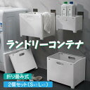 ランドリーボックス 2個セット ランドリーバスケット 折りたたみ おしゃれ ランドリーバッグ ランドリー収納 洗濯かご 壁掛け 新生活