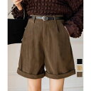 コーデュロイショートパンツ ハイウエスト ボトムズ 女の子 ワイド ショート パンツ ズボン 部屋着 パンツ レディース ワイドパンツ 夏服 かわいい ハイウエスト ルームウェア ルームパンツ 送料無料