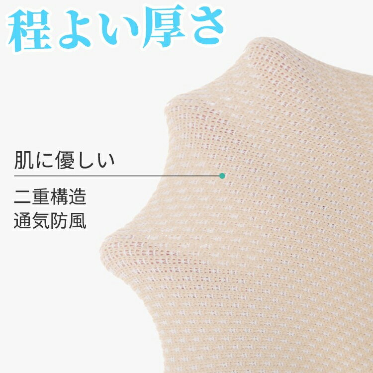 銀繊維 膝サポーター 保温 薄手 ズレ防止 通...の紹介画像2