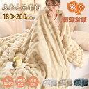 毛布 暖かい ふわとろ毛布 ダブル ブランケット ひざ掛け もこもこ毛布 ふわふわ あったか 膝かけ 掛け毛布 あったかい 厚手 もうふ おしゃれ(3)