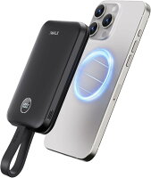 【iWALK正規品】iWALK モバイルバッテリー MagSafe対応【PD30W急速充電・10000mAh大容量】Qi2認証 マグネット式 ワイヤレス充電対応 USB-Cポート入出力 2台同時充電可能 マグセーフ充電器 モバイル バッテリー LCDディスプレイ搭載 「iPhone/Android 各種対応」 PSE認証済み