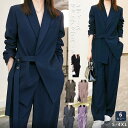 マラソン期間 最大2000円OFFクーポン!スーツ レディース セットアップ パンツスーツ フォーマル ママスーツ 大きいサイズ 卒園式 入学式 入園式 卒業式...