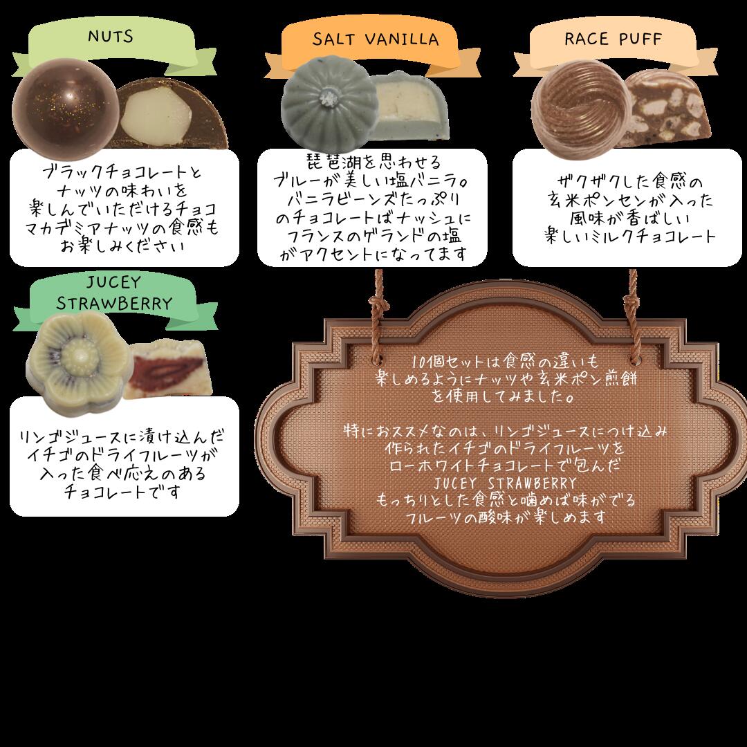 サウンドヒーリング　きらの通常発送【ローチョコレートガナッシュ10個】｜Lapis　Chocolate Raw Chocolate 　ローチョコレート　プレゼント　Vegan　ヴィーガン　アレルギー　728Hz　528Hz　オーガニック　白砂糖不使用　ラピスチョコレート　音叉｜アングル3