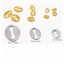 【20】ステンレス 金属アレルギー対応 ダルマカン 10個売り プレート オーバル アクセサリー 留め具 変色しにくい アクセサリー パーツ 国内発送