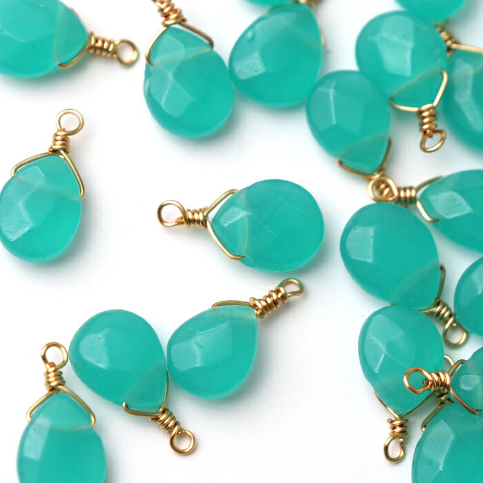 P5倍★MAX20%オフクーポン★【天然石 アマゾナイト】 チャーム シャンクビーズ 約15mm ハンドメイド材料 ..