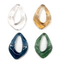 アクリルパーツ【149】【1個売り】 アクリル 樹脂 ドロップ 型抜き しずく シズク 雫 ハンドメイド チャーム 手作り DIY 国内発送