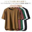 tシャツ 半袖 メンズ 無地 大きいサイズ シンプル 夏 薄手 カジュアル Tシャツ トップス トレンド ティーシャツ メンズファッション 夏物 プレゼント スポーツ ルームウェア ゆったり 快適 おしゃれ 送料無料