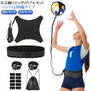 サービストレーナー サーブ バックパックの収納袋付き 【3点セット】 練習 バレー トス トレーニング 1人 バレー練習 上達 練習器具 サービスとトレーナー バレー用品 【3点セット】 セット 紐は伸縮タイプ