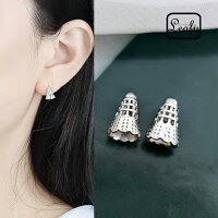 Terse☆再入荷☆ シルバー925 シャトル 1ペア バトミントン ピアス 羽 スポーツ 男女問わず人気のスポーツ アシンメトリー 1ペア レディース 羽根 世界選手権 オリンピック 五輪 楽しい ユニーク 面白い お出かけ イベント パーティー 普段使い プレゼント SE0010A