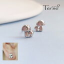 Terse☆再入荷☆マッシュルームモチーフピアス。マッシュルームの可愛いフォルムにこだわって作りました。925シルバーキノコピアス きのこ SP0010A 秋