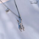 Terse いたずらそうなお目目がカワイイ☆シルバーウサギのネックレス ペンダント レディース メンズ キュート うさぎ アンティーク風 兎 動物 アニマル ラビット 干支 プレゼント 普段使い お出かけ イベント 女子会 食事会 干支 卯年 お正月sn0238a