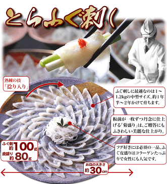 \本場のとらふぐ刺し/「ふぐ刺身4人前/超冷」【送料無料】【プレゼント・お祝い・内祝】【ふぐ・とらふぐ・ふぐ刺し・ふぐ セット・フグ】【楽ギフ_のし】【てっちり・てっさ】【RCP】