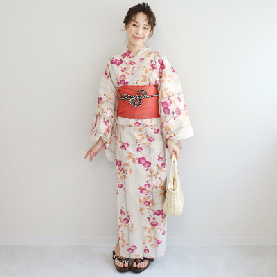 浴衣 単品 レディース 日本染変わり織り浴衣 浴衣 国内染 変わり織 フリーサイズ |...