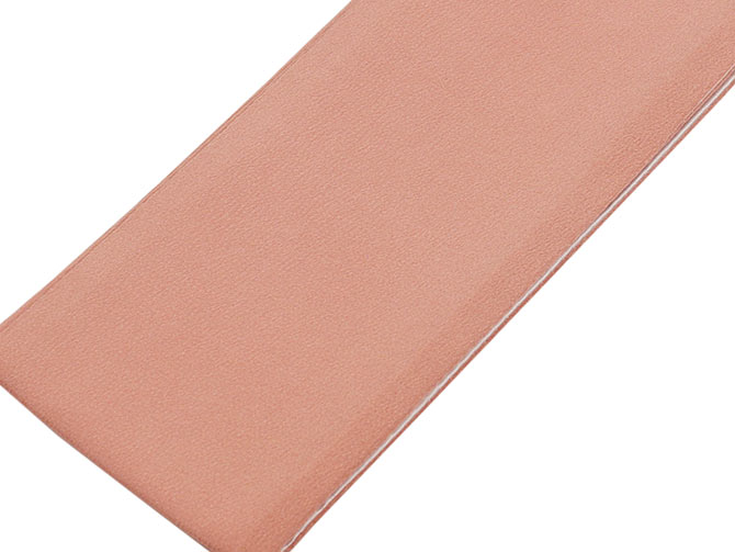 東雲 無地 伊達衿 重ね衿 退紅（あらぞめ）色(No.19)【重ね襟 伊達襟 和装小物】