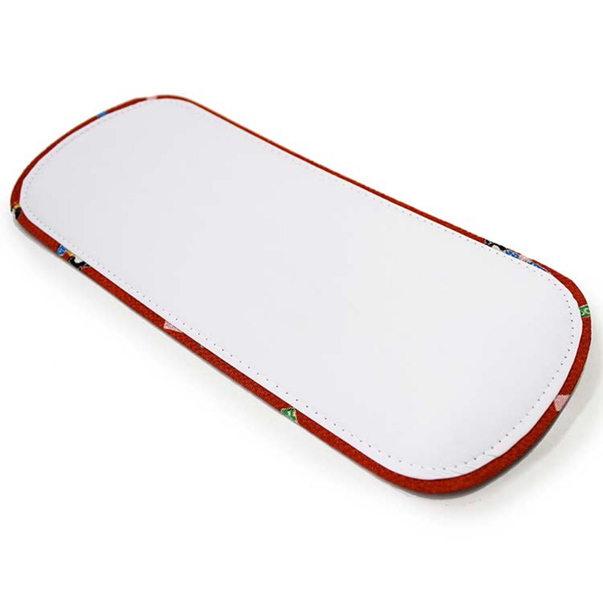 《前板/七五三》 キッズ 子供用 前板 大 こけし柄 赤(azmNO,2473)12cm×29cm 【メール便可/C】【お取寄せ】kmr あづま姿 帯板 帯板 まえ板 着物 和装 着付け 習い事 子供 キッズ 七五三 七五三用 お子様 帯板 前板 着物 着付小物 小物