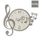 Arti e Mestieri アルティ エ メスティエリ 掛け時計 Musica マッド/アイボリー イタリア製 アルティ・エ・メスティエリ 時計 アルティ エ メスティエリ 掛け時計