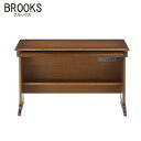 ブルックス BROOKS パソコンデスク 北海道家具 旭川 民芸 ナラ材 オーク材 クラシック 学習机 アンティーク家具調 加藤木工(3)