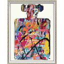 【スーパーセール限定価格】 絵画 ブランド キャンバスアート 「 パフューム グラフィティ1 (Mサイズ) 」 マドレーヌ ブレイク ブランド 絵画 インテリア...