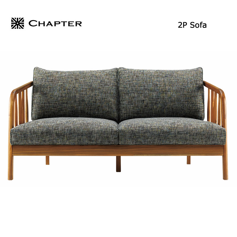 英国スタイル家具 CHAPTER チャプター 2P SOFA ソファー 2人掛け ファブリック 布 アンティーク家具調の現代のクラシック家具 北欧 ミッドセンチュリー ヴィンテージ家具 おしゃれ