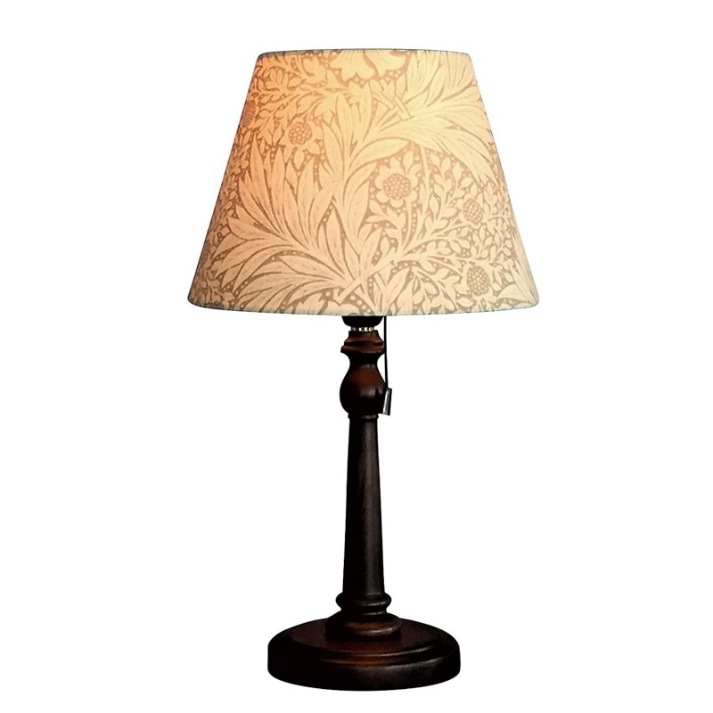  ウィリアムモリス テーブルランプ 『 マリーゴールド ベージュ 』 Marigold-B 照明器具 アンティーク家具 おしゃれランプ 輸入照明