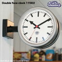 ダルトン DULTON ダブルフェイス クロック 掛け時計 D.F CLOCK 170D2 M.BLACK/RAW カジュアル 雑貨 インテリア雑貨 アメリカン ホームウェア