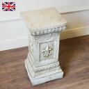 ローマスタンド 英国製 UK コラム 台座 ガーデニング イングリッシュガーデン 花台 台座 置物 輸入雑貨 おしゃれ 雑貨 ガーデン雑貨 インテリア 雑貨 ア...