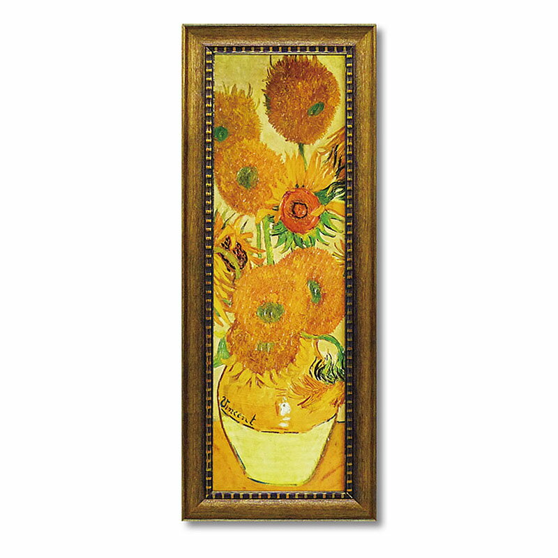 絵画 インテリア ゴッホ gogh 「 ひまわり 」 特殊ゲル加工 絵画 静物 花 絵画 風景画 パ ...