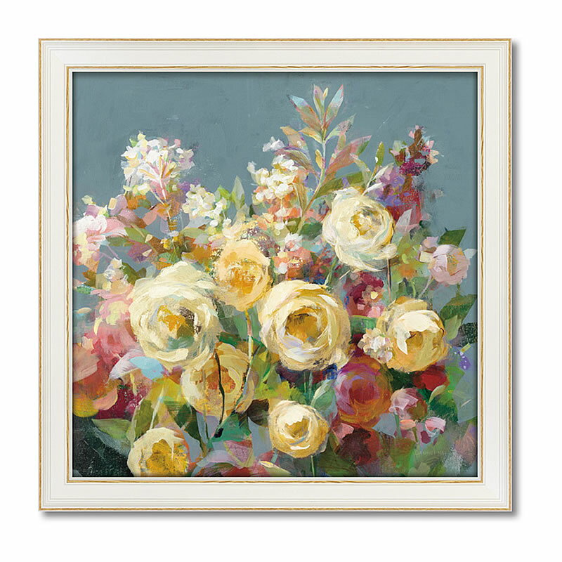 【スーパーセール限定価格】 絵画 インテリア ダンフイ ナイ 「 ジョイ オブ ガーデン 」 特殊ゲル加工 絵画 静物 花 絵画 風景画 パネル インテリア ア...