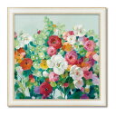 絵画 インテリア ダンフイ ナイ 「 ジューン ビューティー 」 特殊ゲル加工 絵画 静物 花 絵画 風景画 パネル インテリア アートパネル 絵画 壁掛け 絵...