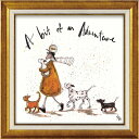 インテリア 絵画 サムトフト 絵画 新作 「 ほんの少しの冒険 」 Gel加工 Sam Toft 絵画 インテリア 壁掛け 絵画 額入り 絵画 ポスター 絵画 海 インテリア 雑貨 アンティーク アンティーク調 ヨーロピアン インポート 複製画 ポスター インテリア 北欧