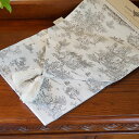 ジェニファーテイラー テーブルランナー 180 トワルドジュイ柄 Toile de Jouy タッセル付 ダイニングテーブル おしゃれ 敷物 テーブル フランス...