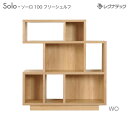 レグナテック Solo ソーロ 100 フリーシェルフ 受注生産 人気 おしゃれ 収納家具 本棚 飾り棚 モダン家具 シンプル家具 ナチュラル家具 アンティーク家具 北欧家具 木製 国産