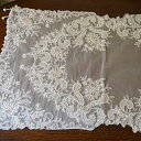 テーブルランナー レース おしゃれ 刺繍調 ホワイト 40cm×100cm 長方形 メール便 テーブルウェア インテリア雑貨 おしゃれ 生活雑貨 アンティーク雑...
