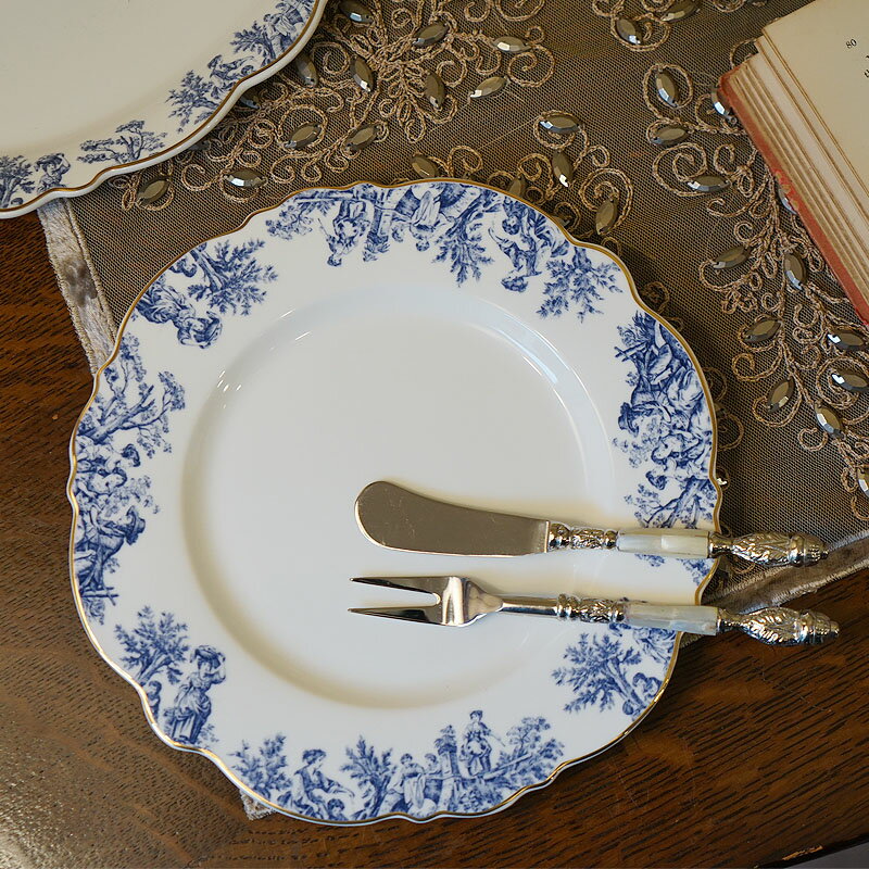 �饦��ɥץ졼�� �� 21cm �֥롼 �ȥ��ɥ��奤�� ƫ�� �ե�󥹥������� ������� �ơ��֥륦���� ����ƥꥢ ���� ���ե� �ץ쥼��� ���å��󥦥���...