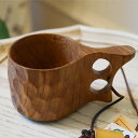 マグカップ Mr.Always チーク材の美しい木製食器 ハンドメイド インドネシア製 テーブルウェア マグカップ 大きい