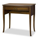 東海家具 ベネチア Venezia デスク 75 平机 デスク おしゃれ 開梱設置込み 机 おしゃれ デスク アンティーク 輸入家具 おしゃれ 家具 マホガニー...