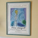 ヴィンテージ マルク シャガール画 「 ヤコブのハシゴ 」 梯子 1977年 リトグラフ 額 新品 ビンテージ Marc Chagall 絵画 インテリア 壁掛...