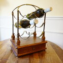 ワインラック 6本収納 おしゃれ WineRack カパーニ社 ワインホルダー イタリア雑貨 イタリア小物 インテリア 雑貨 アンティーク インテリア ヨーロッ...