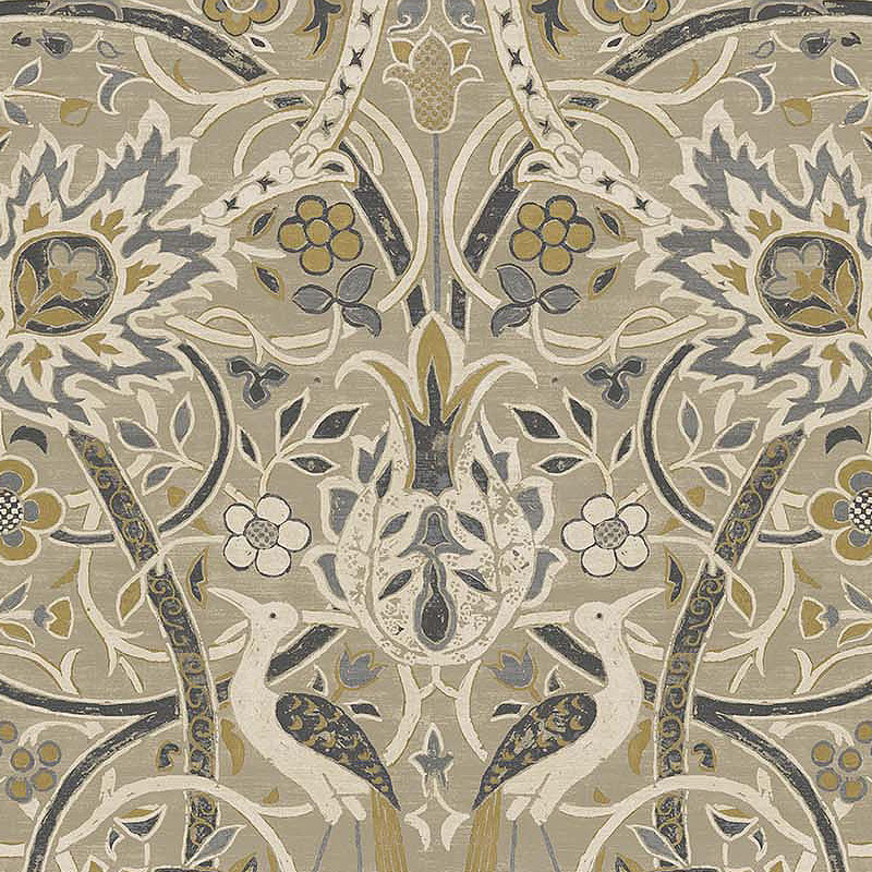 ウィリアムモリス 壁紙 英国製 「 Bullerswood 216447 ブラーズウッド 」 幅137cm 1M単位 空輸 直輸入 おしゃれ 壁紙 ウォールペー...