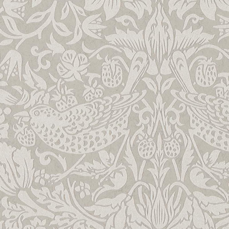 ウィリアムモリス 壁紙 PURE MORRIS Pure Strawberry Thief 216017 ピュアいちご泥棒 ピュアモリス おしゃれ 壁紙 ウォー...