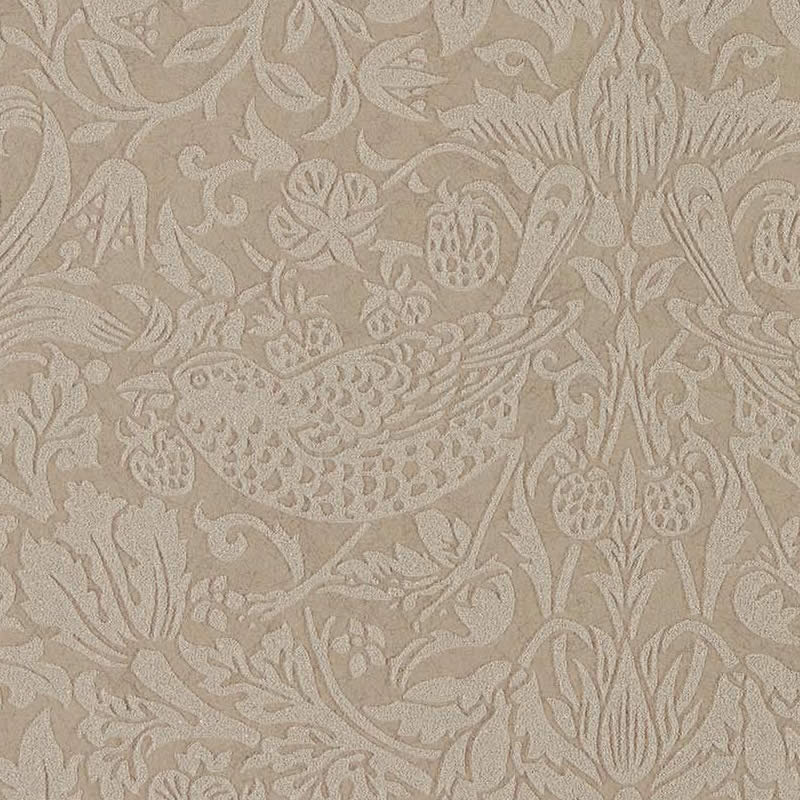 ウィリアムモリス 壁紙 PURE MORRIS Pure Strawberry Thief 216019 ピュアいちご泥棒 ピュアモリス おしゃれ 壁紙 ウォー...