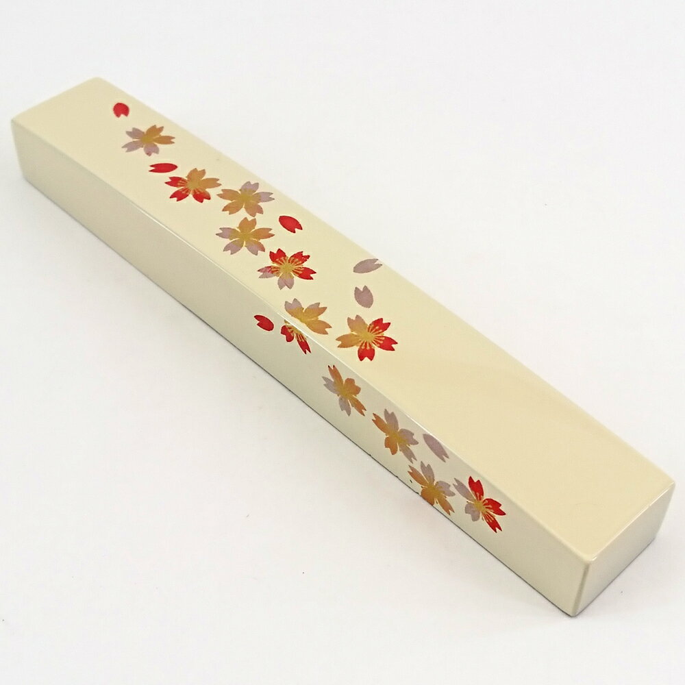 文鎮 おしゃれ ペーパーウェイト 長型 白 桜 かわいい 書道 ぶんちん 置物 小物 インテリア 習字 和風 和柄 プレゼント 贈り物 ギフト