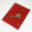【50%OFF 半額、さらにクーポン有り】保険証・カードホルダー 朱 ふくろう 漆器 おしゃれ かわいい ギフト プレゼント