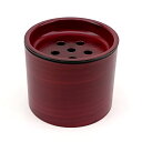 【全品ポイント10倍!10/17 9時59分まで】茶こぼし 匠 朱 木目塗り おしゃれ かわいい 日本製