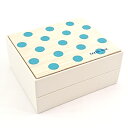 【10%OFF】乳歯ケース 日本製 乳歯入れ TEETH BOX 木 ドット ブルー
