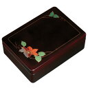 合口文庫 溜塗り 新鉄仙 33cm 書類入れ 書類整理 書類ケース 手紙入れ ケース 箱 小物入れ 漆器 日本製